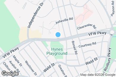 Map image of the property - 617 VFW Parkway