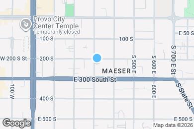 Map image of the property - 225 S 300 E