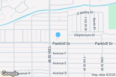Map image of the property - 1229 Parkhill Dr