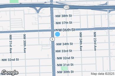 Map image of the property - 2622 NW 35th St