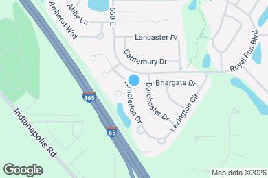 Map image of the property - 6727 Wimbledon Dr