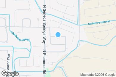 Map image of the property - 9447 W Hiden Stream St