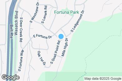 Map image of the property - 4719 S Quail Point Rd