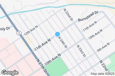 Map image of the property - 1042 N 24th St