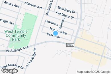 Map image of the property - 7915 Redbrush