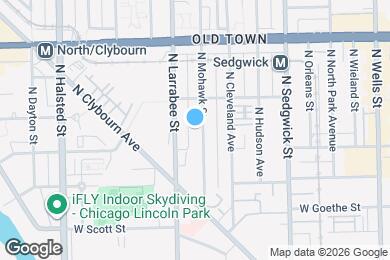 Map image of the property - 1418 N Mohawk St