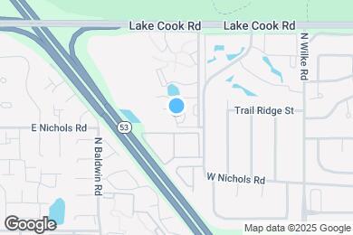 Map image of the property - 2208 W Nichols Rd