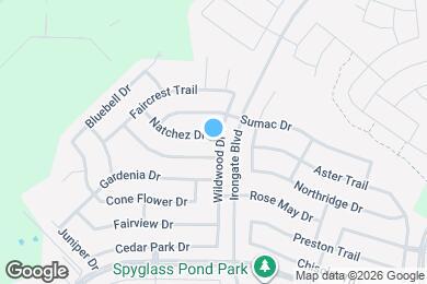 Map image of the property - 2000 Natchez Dr