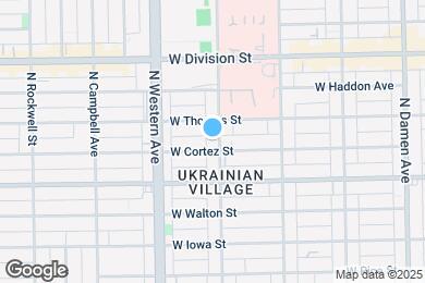 Map image of the property - 1042 N Oakley Blvd