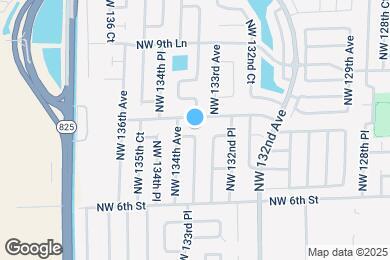 Map image of the property - 13381 NW 7th Ter