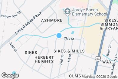 Map image of the property - 135 Clay St