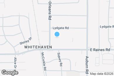 Map image of the property - Raintree Apartments