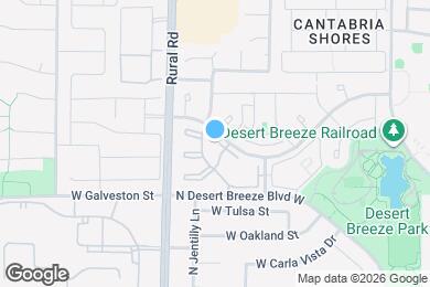 Map image of the property - Vetra Chandler