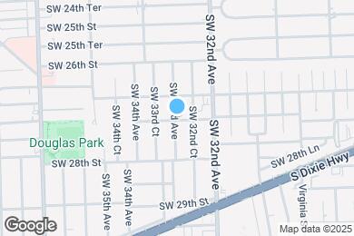 Map image of the property - 2749 SW 33rd Ave