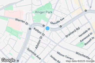 Map image of the property - 1376 Commonwealth Ave