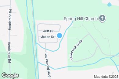 Map image of the property - 68 Old Oak Cir