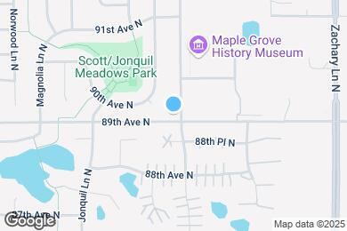 Map image of the property - 8913 Forestview Ln N