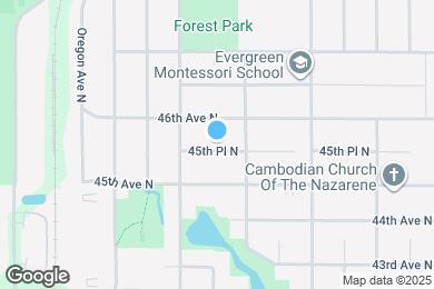 Map image of the property - 6928 45th Pl N