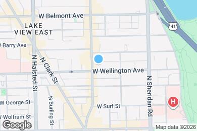 Map image of the property - 544 W Wellington