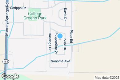 Map image of the property - 1862 Clemson Ct