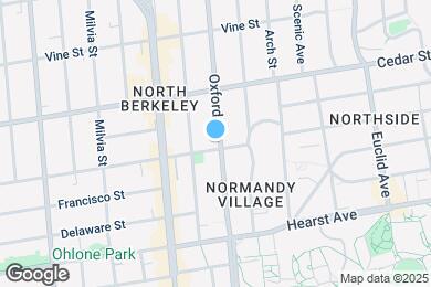 Map image of the property - 1694 Oxford St