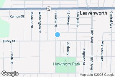 Map image of the property - 1144 Quincy St