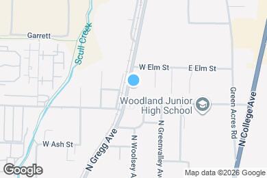 Map image of the property - 2032 N Gregg Ave