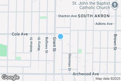 Map image of the property - 1200 Girard St