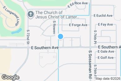 Map image of the property - 1138 S Amulet