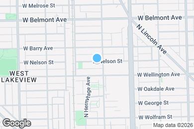 Map image of the property - 1711 W Nelson St