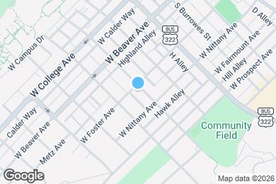 Map image of the property - 306 S Gill St