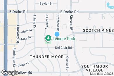 Map image of the property - 2801 Stanford Rd