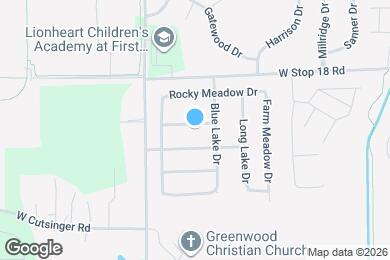 Map image of the property - 643 Cloverfield Ln