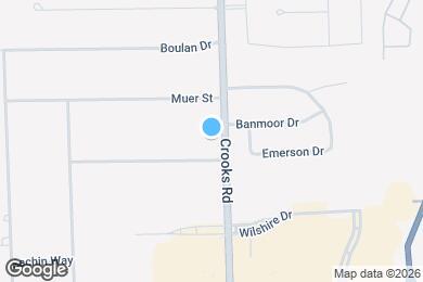 Map image of the property - 3379 Crooks Rd