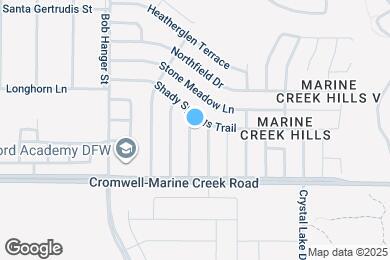 Map image of the property - 6412 Woodcreek Trail