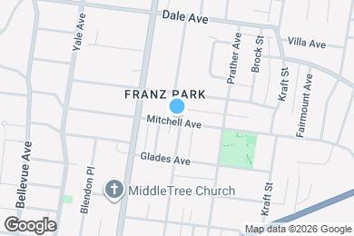 Map image of the property - 1629 Forest Ave