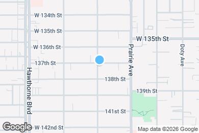 Map image of the property - 4098 West 137th Street