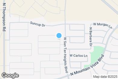 Map image of the property - 4010 W Coneflower Ln