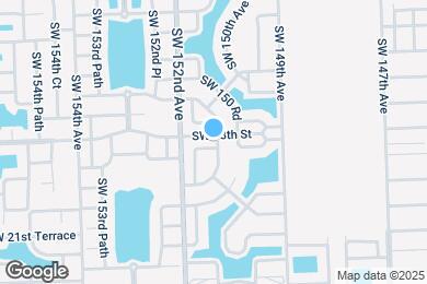 Map image of the property - 15051 SW 18th Terrace
