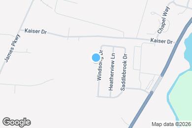 Map image of the property - 1543 Windsong Dr