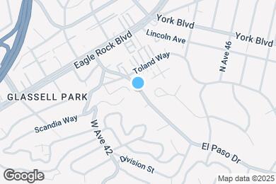 Map image of the property - 1425 El Paso Dr