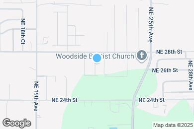 Map image of the property - 2701 NE 22nd Ct