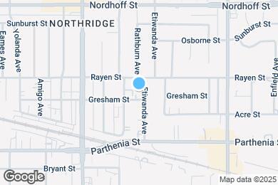 Map image of the property - 8809 Etiwanda Ave