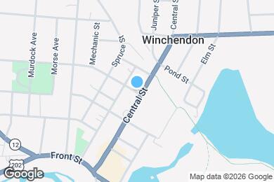 Map image of the property - 186 Central St