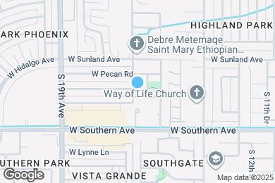 Map image of the property - 5727 S 17th Ave