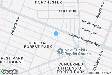 Map image of the property - 4000 Maine Ave