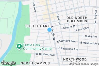Map image of the property - 27 W Blake Ave