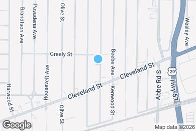 Map image of the property - 128 Marseilles Ave