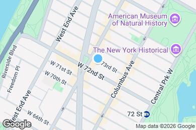Map image of the property - West 73rd Street