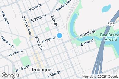 Map image of the property - 1645 Elm St